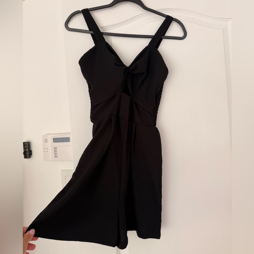 Elegant Black Romper